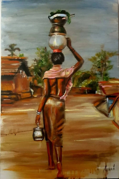 Afrikanische schwarze Frau Graffiti Kunst Poster für inspirierendes Wanddekor