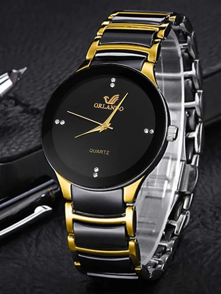 Herren-Quarzuhren-Set: Elegantes 3-teiliges Design für individuelle Stile