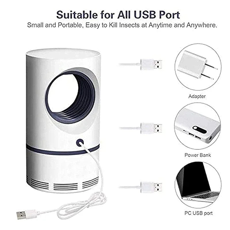 Insektenvernichter USB Lampe mit UV-Technologie und Abnehmbarer Struktur