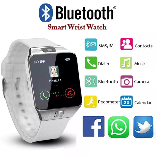 SIM Karte Smartwatch, WhatsApp Benachrichtigungen, Bluetooth Telefonieren Kamera