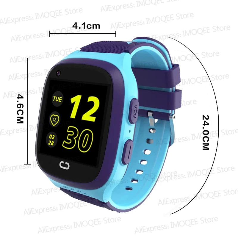 SIM Karte Smartwatch Kinder GPS 4G SOS LT31 Tracking IP67 Wasserdichte Smart Uhr telefonieren