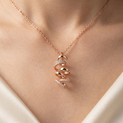 Rose Gold Hochzeit Schmuck Set Geometrische Zirkon Damen