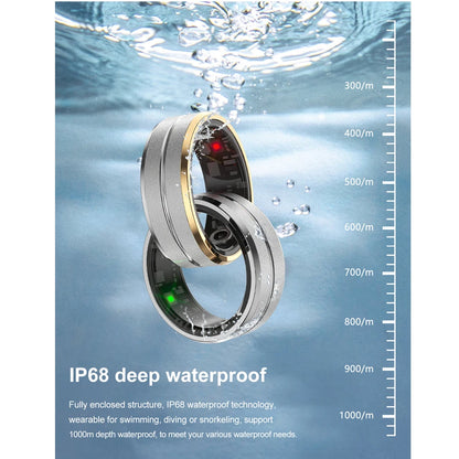 Smart Ring Gesundheitsring wasserdicht Herzfrequenz Blut Sauerstoff Monitoring