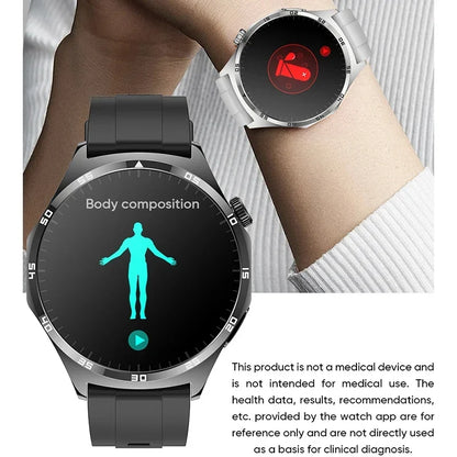 Smartwatch Gesundheitsuhr Telefonieren Amoled Smart Uhr Benachrichtigungen Voice Assistent