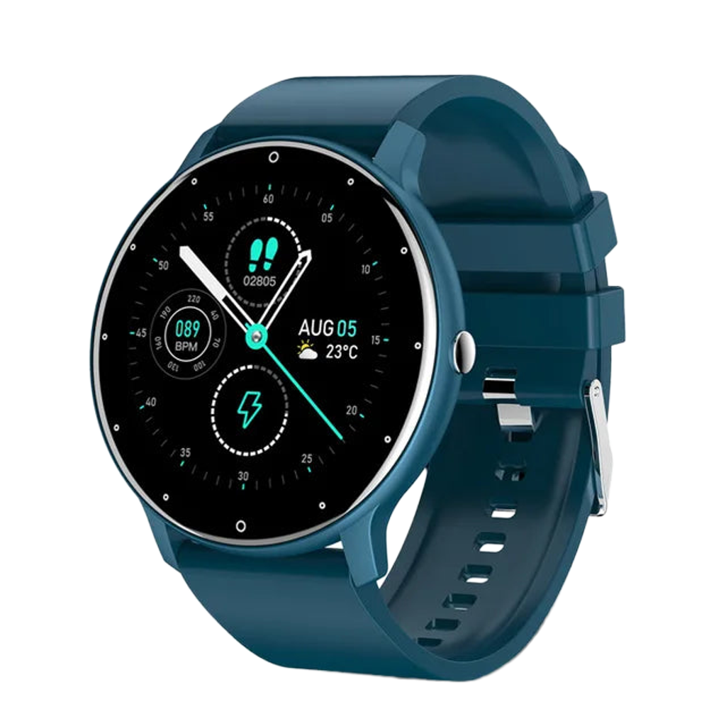 Fitness Smartwatch mit Voll-Touchscreen, wasserdicht und Bluetooth für Android/iOS