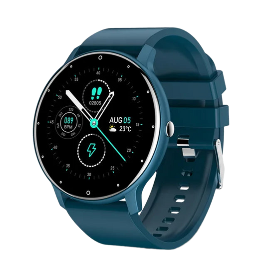 Fitness Smartwatch mit Voll-Touchscreen, wasserdicht und Bluetooth für Android/iOS